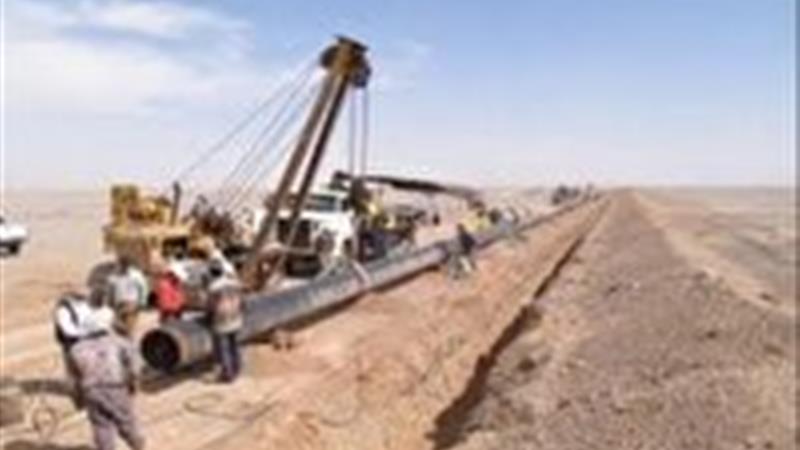 آغاز عملیات اجرایی خط انتقال گاز نهبندان - سربیشه