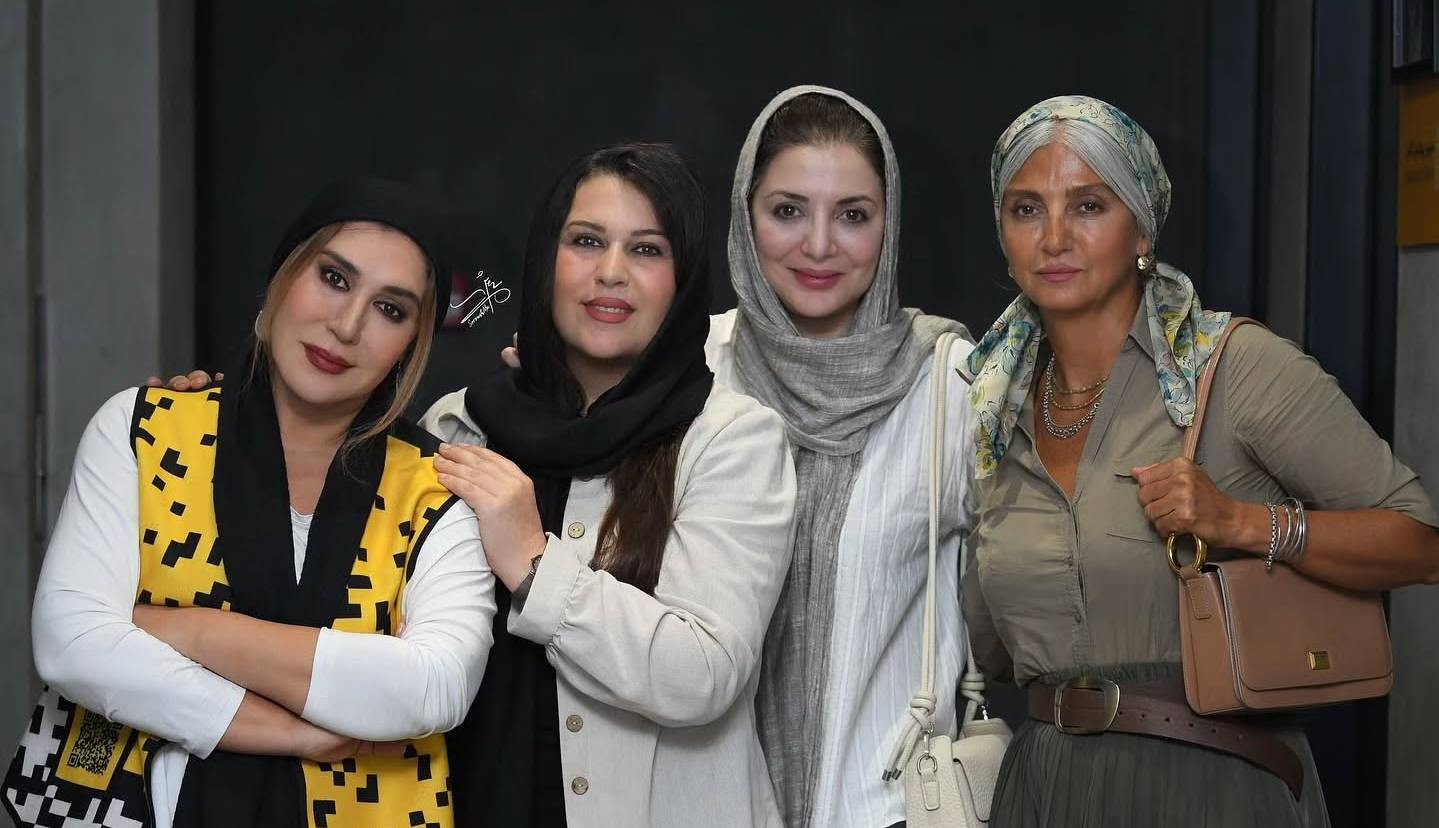 عکس دسته‌جمعی چند بازیگر زن سینمای ایران