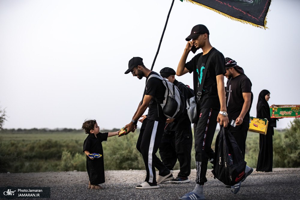 عکس/ خادم کوچک امام حسین (ع)  