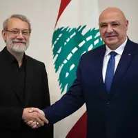 لاریجانی با رئیس‌جمهور لبنان دیدار کرد
