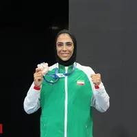 عکس/ چنگدو ۲۰۲۵؛ مدال برنز سهیلا منصوریان در ووشو
