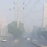 آلودگی هوا در ۱۴ شهر خوزستان؛ ۸ شهر در وضعیت بنفش و قرمز