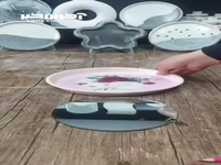 خلق اثر هنری با آینه قدیمی