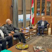 لاریجانی با رئیس پارلمان لبنان ملاقات کرد