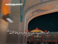 شور اربعین در سایه سار حرم امیر المونین(ع)