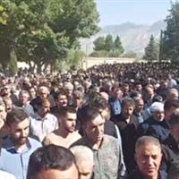مراسم تشییع پیکر مجری توانمند ایلامی