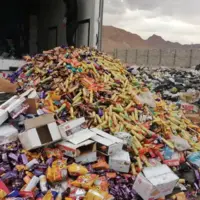 خروج ۱/۸ تُن مواد غذایی فاسد از چرخه مصرف در همدان