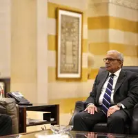 لاریجانی با نواف سلام، نخست‌وزیر لبنان دیدار و گفتگو کرد