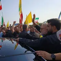 استقبال پرشور لبنانی‌ها از دبیر شورای عالی امنیت ملی در بیروت