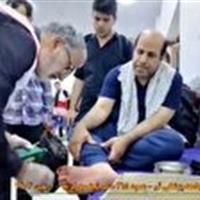 خدمت رسانی کادر درمان قم به زائران اربعین حسینی