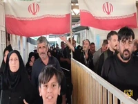 فیلم/ بازگشت پرشور زائران اربعین از مرز مهران