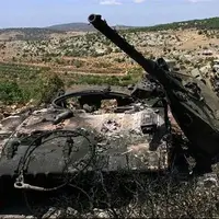 رزمندگان قسام دو تانک مرکاوای اسرائیل را هدف گرفتند 