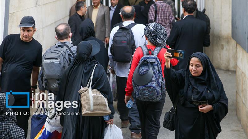 بازگشت زائران اربعین از مرز باشماق با رضایت از خدمات و مسیر