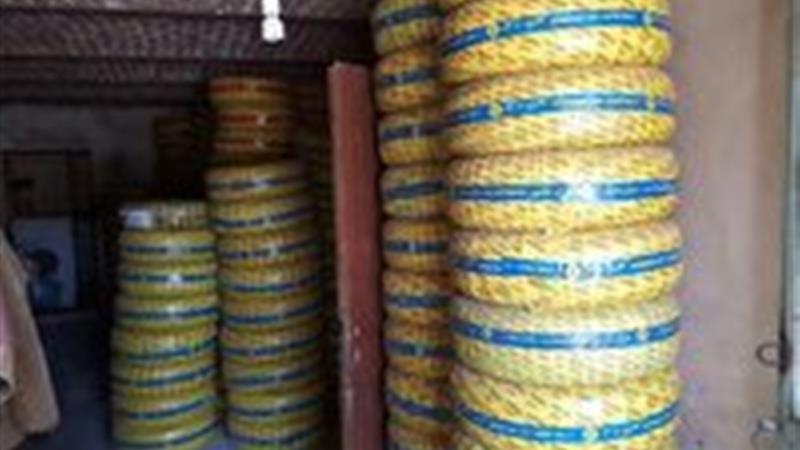 کشف انبار احتکار لاستیک در ابهر
