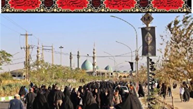 تمهیدات ترافیکی مراسم پیاده روی جاماندگان اربعین حسینی درقم