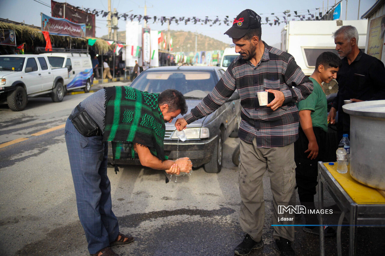  مرز باشماق در آستانه اربعین حسینی