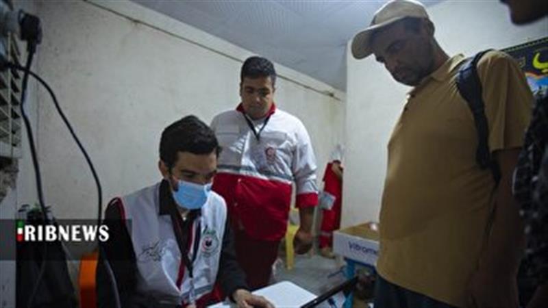 فعالیت ۴۰ عضو کادر درمان در موکب حرم بانوی کرامت