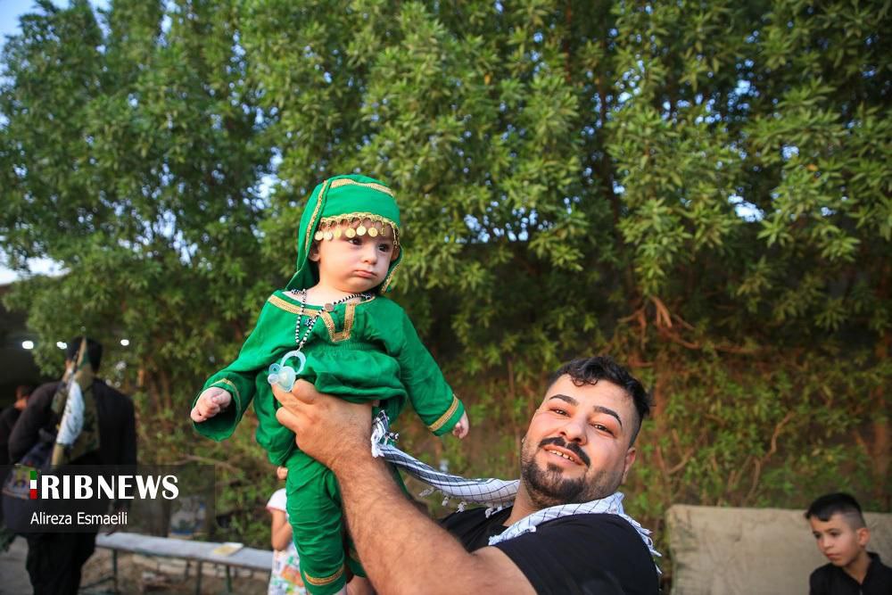 عکس/ کودکان در پیاده‌روی اربعین حسینی ۱۴۰۴