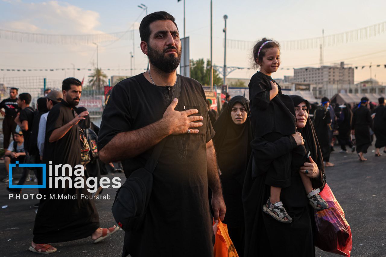سلام اول در پیاده روی اربعین