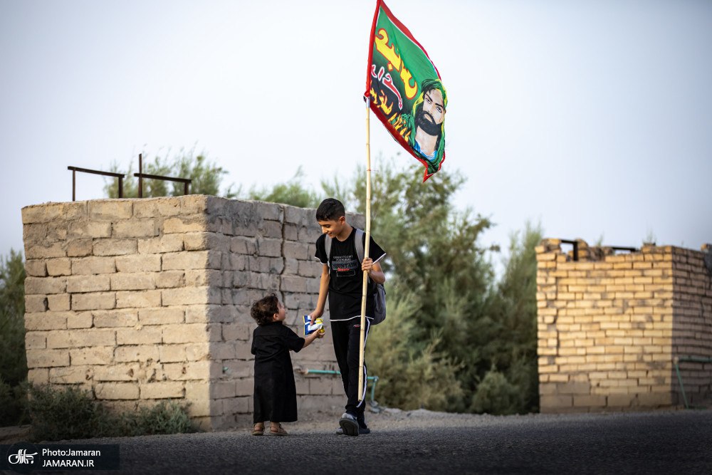 عکس/ خادم کوچک امام حسین (ع)  