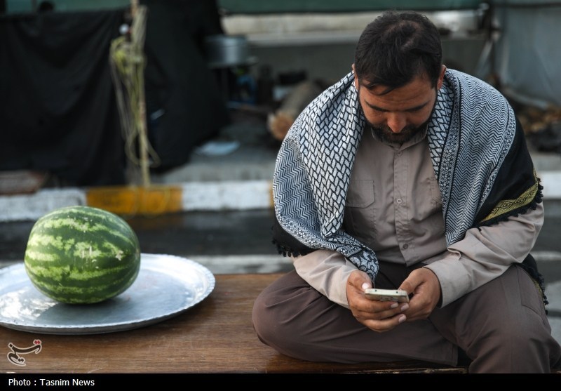 عبور زائران اربعین حسینی از مرز تمرچین