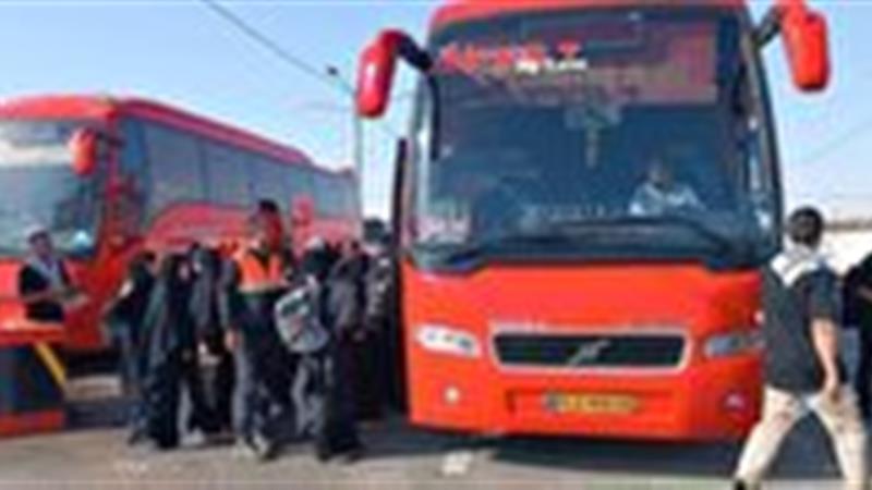 بازگشت هزارو ۳۱۳ زائر اربعین خراسان شمالی از مرز مهران با ناوگان عمومی