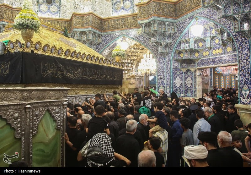 عکس/ اربعین در حرم بانوی کرامت