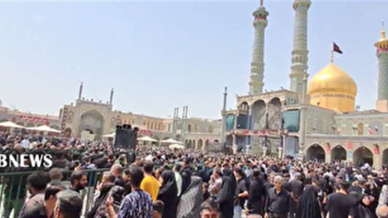 قم در سوگ اربعین حسینی