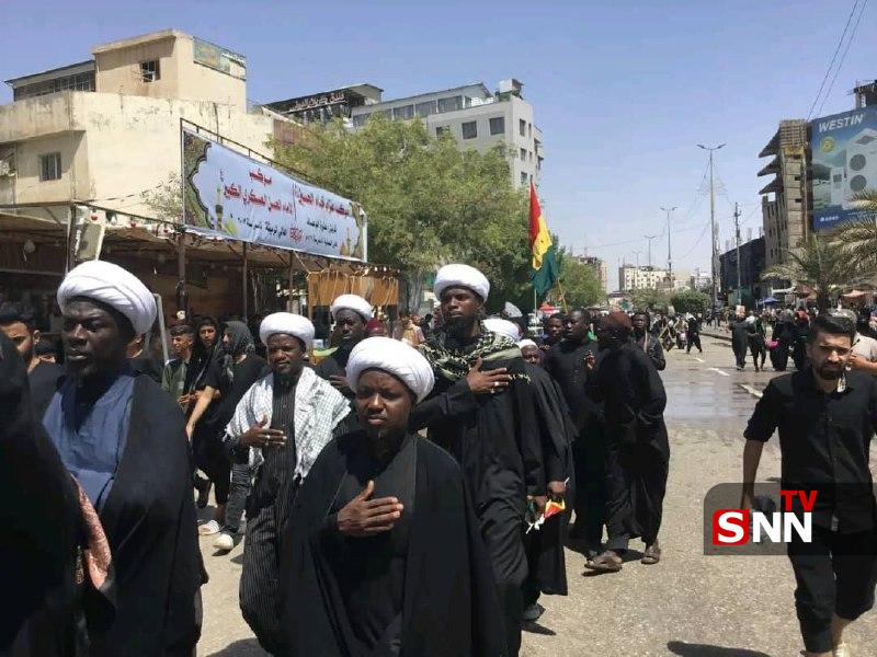 زائران اهل غنا به کربلا رسیدند 