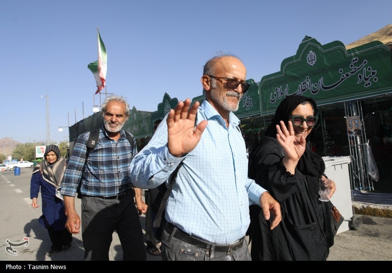 عبور زائران اربعین حسینی از مرز تمرچین