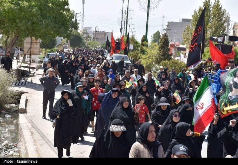 راهپیمایی باشکوه جاماندگان اربعین در کهگیلویه و بویراحمد