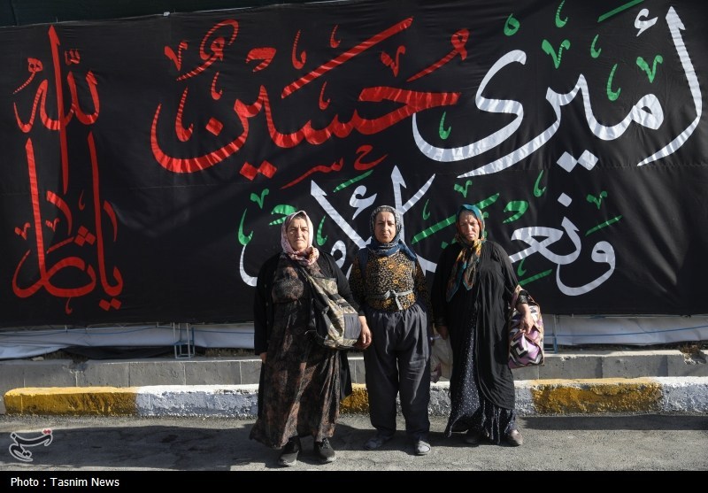 عبور زائران اربعین حسینی از مرز تمرچین