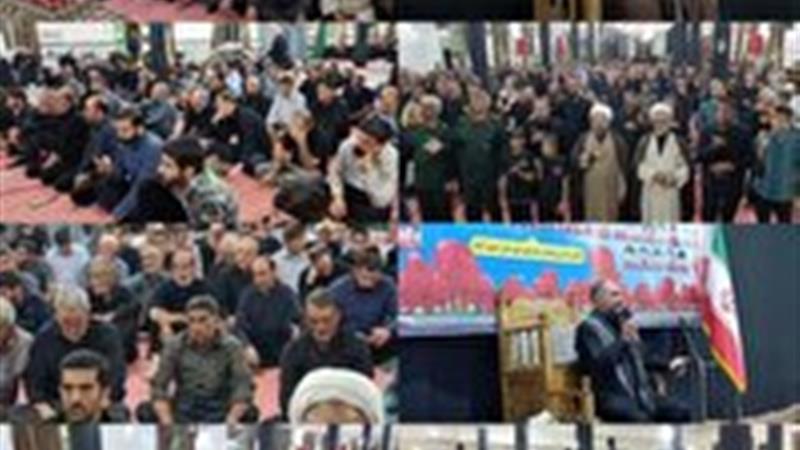 برگزاری یادواره شهدا در شهرستان عشق آباد