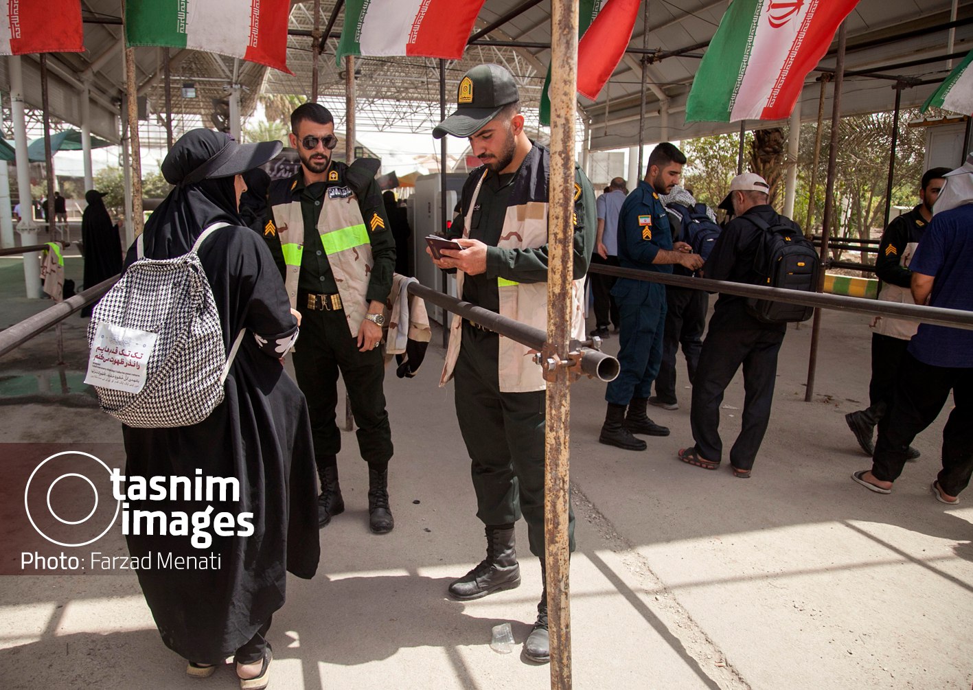 عکس/ بازگشت زائران اربعین حسینی از مرز خسروی