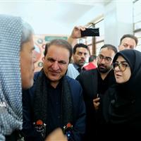 مهاجرانی: تمرکز دولت بر بهبود زیرساخت‌های مسیر پیاده‌روی اربعین در مهران است