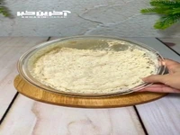 یک خمیر خوش قلق مخصوص پیتزا و اشترودل
