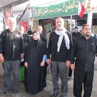 شور اربعین در مواکب اردبیل