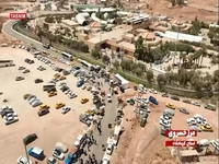 تصاویر هوایی از مرز خسروی