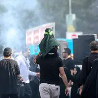 عکس/ راهپیمایی جاماندگان اربعین در تهران  