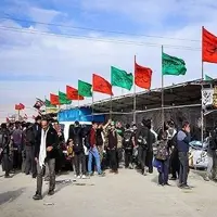  خدمات‌رسانی ۱۱۱ موکب در مسیر بازگشت زائران از مرز خسروی