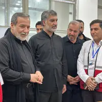 عکس/ بازدید عراقچی از میز خدمت سرکنسولگری ایران در نجف