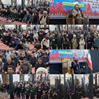 برگزاری یادواره شهدا در شهرستان عشق آباد
