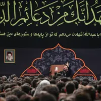 عزاداری هیأت‌های دانشجویی در حسینیه امام خمینی (ره)