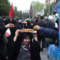  پیاده‌روی جاماندگان اربعین در چالوس