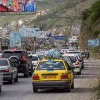 ترافیک سنگین در جاده‌های شمالی کشور