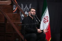 یاد استاد فرشچیان در مراسم عزاداری حسینیه امام خمینی(ره)