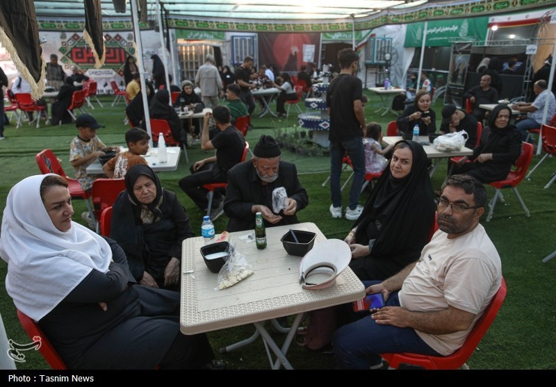 عبور زائران اربعین حسینی از مرز تمرچین