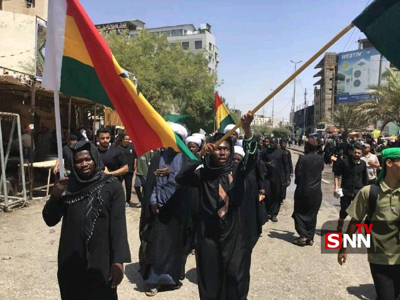 زائران اهل غنا به کربلا رسیدند 