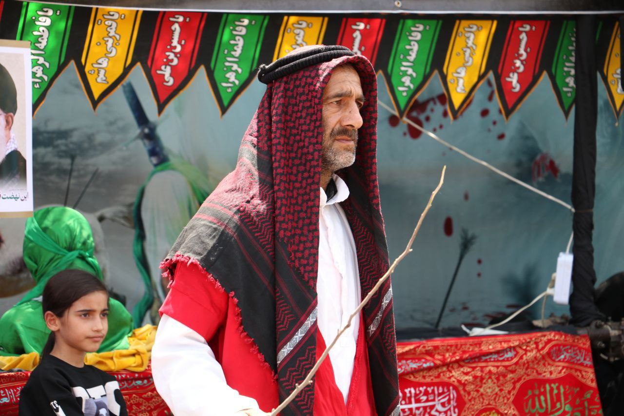 عکس/ مراسم پیاده روی جاماندگان اربعین در مشهد 