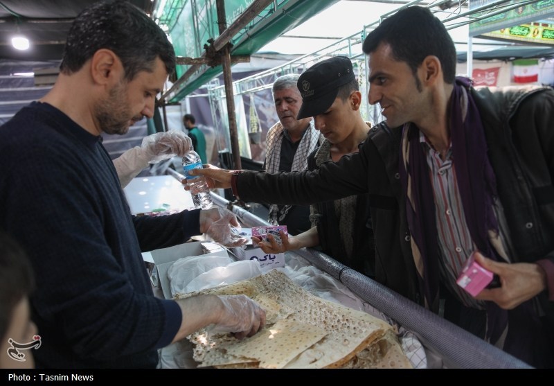 عبور زائران اربعین حسینی از مرز تمرچین